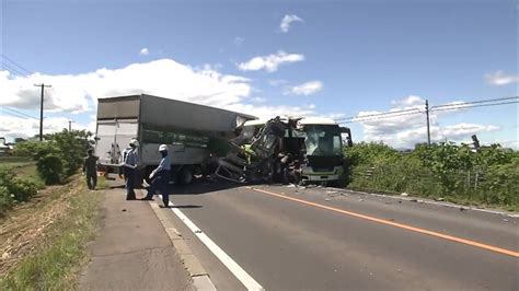 トラック所有会社家宅捜索 北海道・衝突で5人死亡 ライブドアニュース