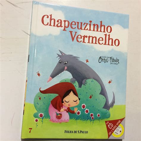 Livro Chapeuzinho Vermelho Coleco Folha Contos E Fabulas Para