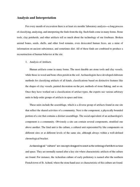 analysis  interpretation