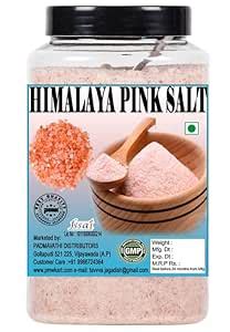 Pmw Jar Pack Export Quality Natural Pink Himalayan Rock Salt