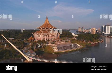 Dewan Undangan Negeri Sarawak Stock Videos Footage Hd And K Video