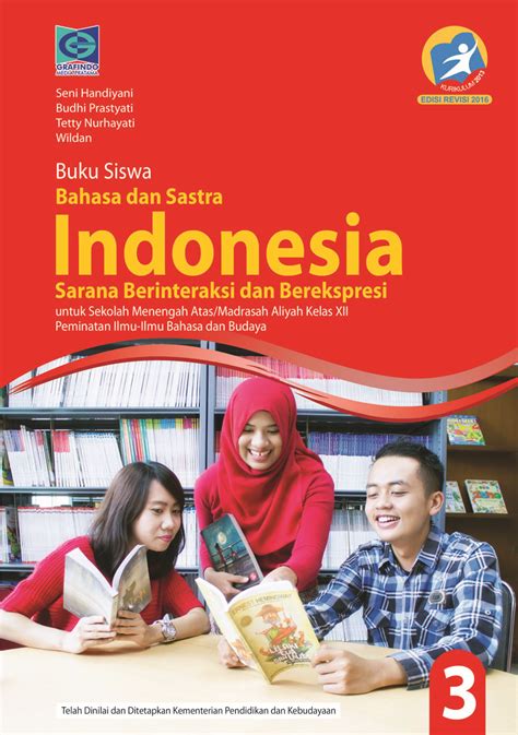 Buku Bahasa Indonesia Kelas Pdf Esps B Indonesia Sma Ma Kls X K N