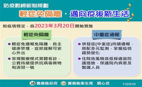 觀傳媒 雲嘉南新聞 20日起輕症免隔離 請病假不扣全勤