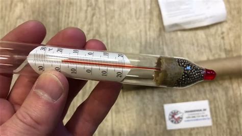 Ареометр АНТ-2, 830–910 кг/м3, для измерения плотности нефтепродуктов с ...