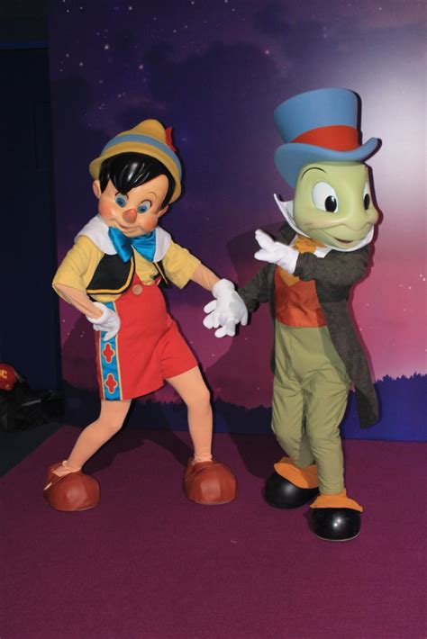 Meeting Pinocchio And Jiminy Cricket Taken On April 11 20… Flickr