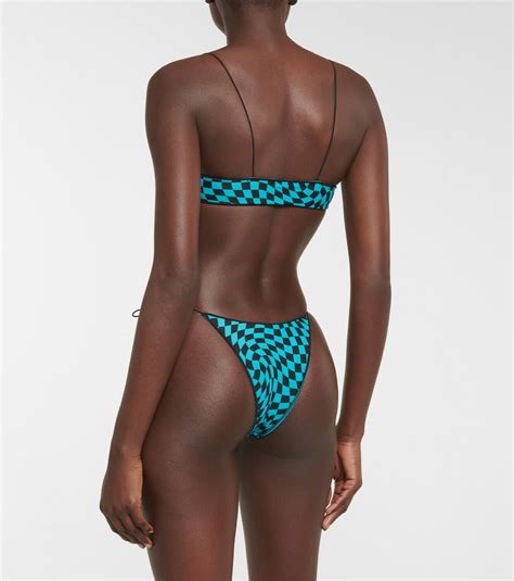 Tropic Of C The C Checked Bikini Bottoms Tropic Of C