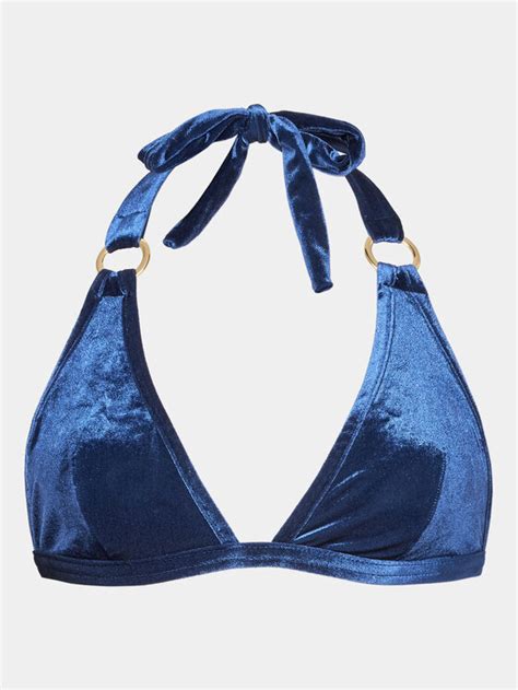 Mission Swim Bikini Oberteil Gina Bt Dunkelblau Modivo De