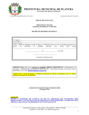 Preench Vel Dispon Vel Licitaes E Editais De Planura Mg Fax Email