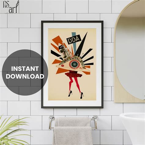 Printable Dadaism Art Poster Dadaism Print Dadaism Art - Etsy