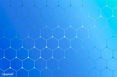 Blue Honeycomb Background