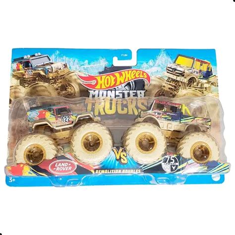 Carrinho Hot Wheels Monster Truck Pack 2 Mattel Parcelamento Sem Juros