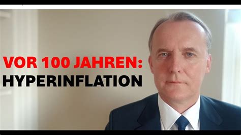 Vor 100 Jahren Hyperinflation YouTube