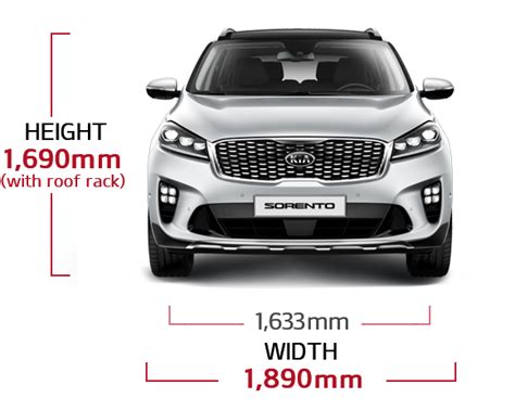 Kia Sorento Length And Width Kiaredesigntop