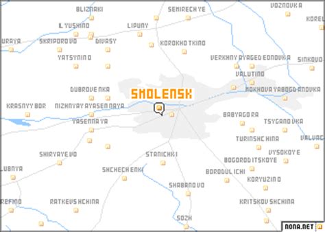 Smolensk (Russia) map - nona.net