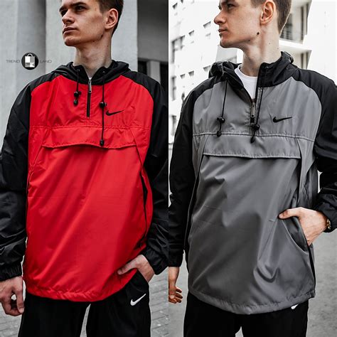 Размеры S-XL | Мужская Куртка Ветровка Анорак Nike 'House' 2 Цвета ...