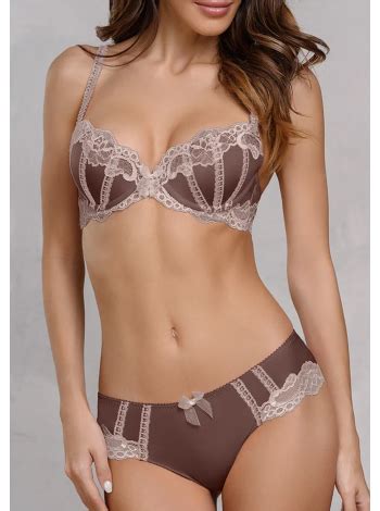 Бюстгальтер Dimanche Lingerie Adore Allonge эспрессо