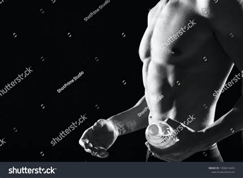 Strongskinned Male Athlete Naked Muscular Body Stock Photo Shutterstock