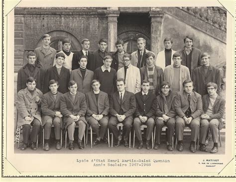 Photo De Classe 1ere D2 De 1967 Lycée Henri Martin Copains Davant