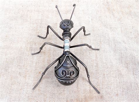 Ant Figurine Metal Sculpture Ant Steampunk Mechanical Ant Etsy