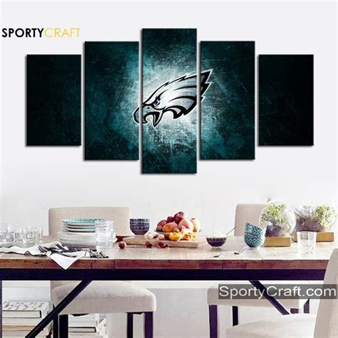 Philadelphia Eagles Logo Wall Art Canvas – Donelanetop Store