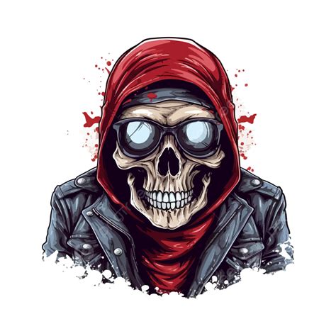 Skull Rider Wear Vector Skull Jacket Rider Skull Rider Art Skull