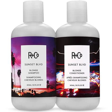 R Co SUNSET BLVD BLONDE SHAMPOO CONDITIONER SET