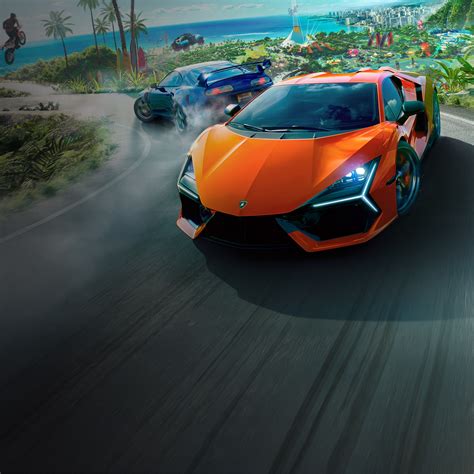 Lamborghini Revuelto Wallpaper 4k 2023 Games The Crew Motorfest