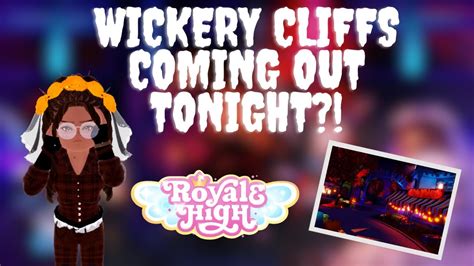 🎃 Eveningfall Update Hype Royalloween Part 5 Wickery Cliffs 🍬 Royale High 🏰 Is It Coming Soon