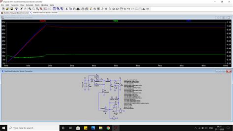 Switched Inductor Boost Converter Ltspice Simulation Easyeda Open