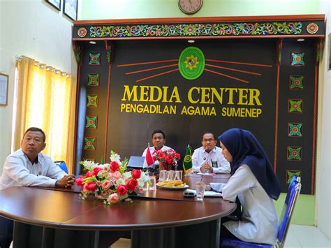 Pa Sumenep Hadiri Acara Pembinaan Dan Sosialisasi Secara Daring