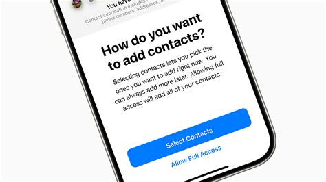 Stop iPhone apps from accessing all your contacts in iOS 18 | Popular ...