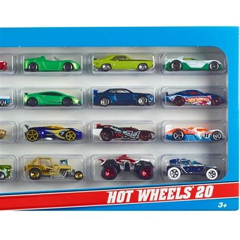 Hot Wheels Pacote 20 Carros Sortidos H7045 Mattel Real Brinquedos