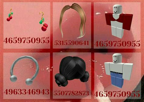 Cherry Outfit Not Mine Roblox Codes Roblox Roblox Coding