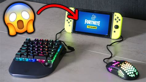 El Nuevo Teclado Y Rat N Para Nintendo Switch Funciona Con