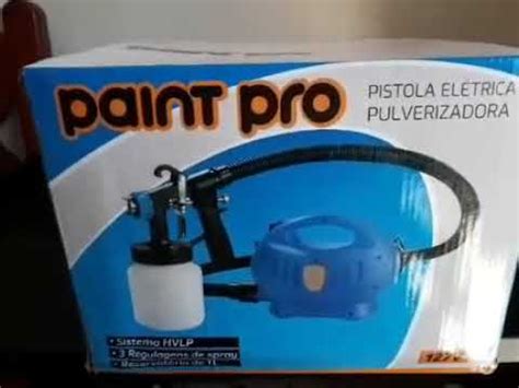 Unboxing Pistola De Pintura Paint Pro Youtube