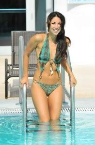 Leilani Dowding In Bikini In A Pool Miami Lacelebs Co