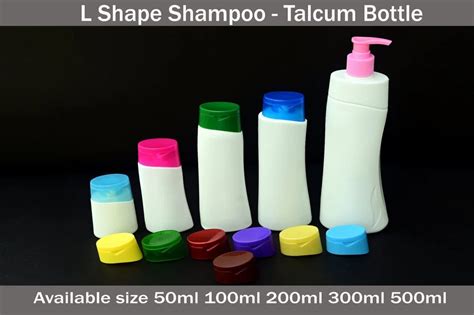 White Plastic HDPE Shampoo Talcum Lotion Bottle Carton At 6 Piece