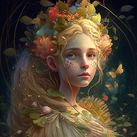 Fairy Freckles Digital Art By John Carothers Pixels