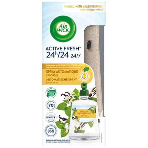 Air Wick Active Fresh Luchtverfrisser Starterkit Vanille Kamperfoelie