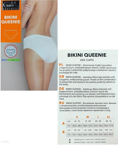 Gatta Majtki Bikini Queenie Xxl White Ceny I Opinie Ceneo Pl