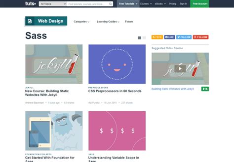 7 Excelentes Webs Para Aprender Sass Programación En Castellano