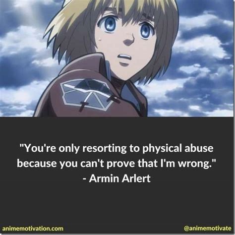 16+ Meaningful Armin Arlert Quotes That Stand The Test Of Time