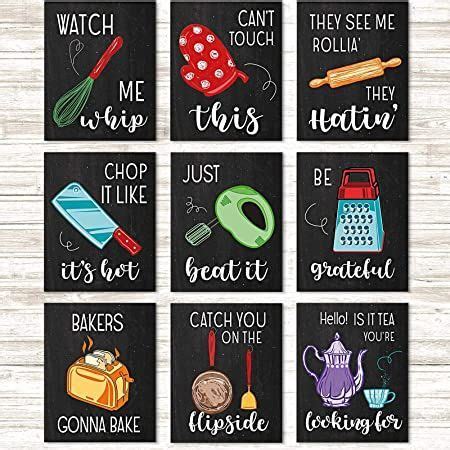 Zonon Funny Kitchen Quotes Kitchen Funny Quotes Signs Poster Kitchen ...