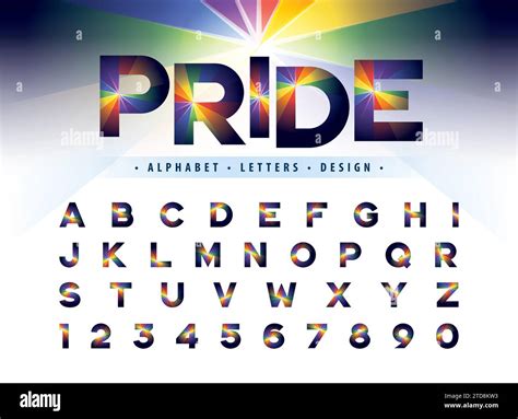 Pride Month Font Hi Res Stock Photography And Images Alamy