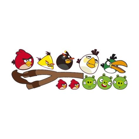 Passion Stickers - Angry Birds complet Decals kit