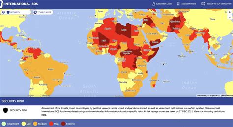 Pesquisa Revela Os Pa Ses Mais Perigosos Para Visitar Em Deu