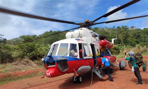 Banjir Jbpm Kerah Tiga Helikopter Untuk Operasi Menyelamat Di Pantai