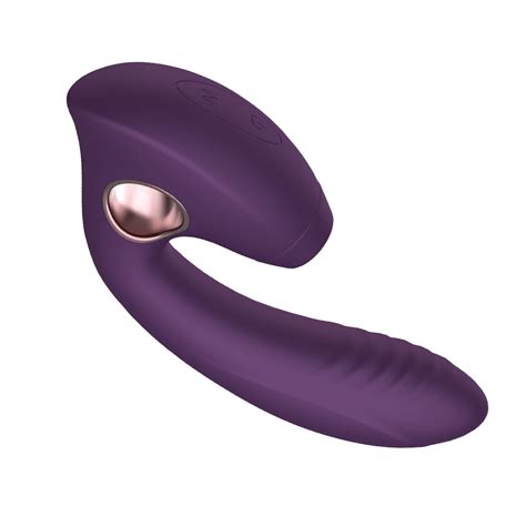 KW ZD080 Vibrador Alien Penetrável Alça e Sugador de Clitóris