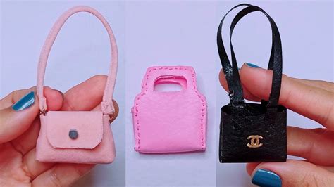 BOLSOS PARA BARBIE PATRÓNES GRATIS Accesorios barbie Accesorios