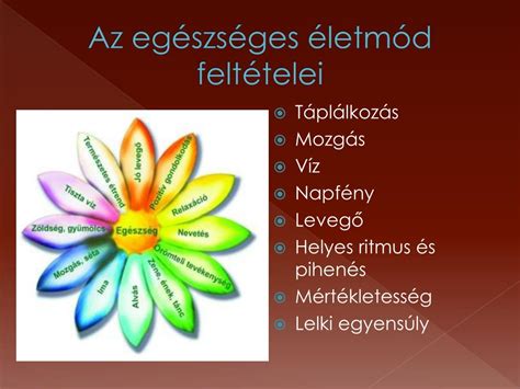 PPT EGÉSZSÉGES ÉLETMÓD PowerPoint Presentation free download ID